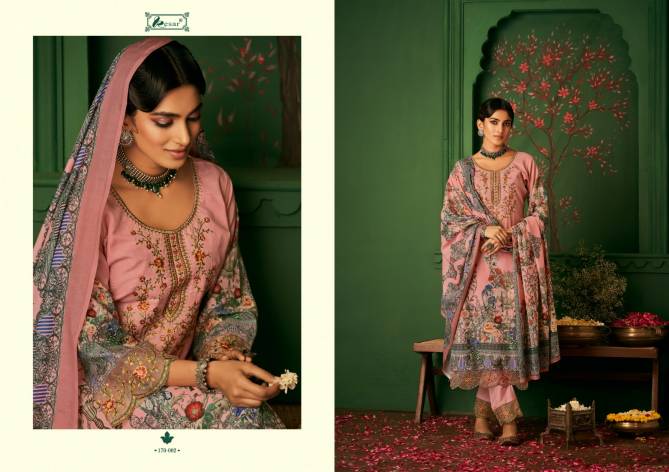 Roza By Kesar 170-001 To 006 Karachi Cotton Dress Material Catalog
